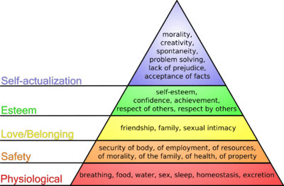 Piramida nevoilor - Maslow