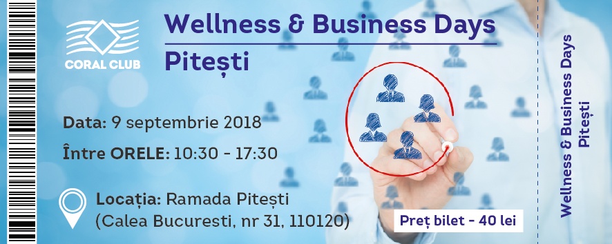 Eveniment Wellness & Business Days - Pitești