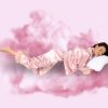 Sleep,Concept,,Young,Woman,Sleeping,In,Pajamas